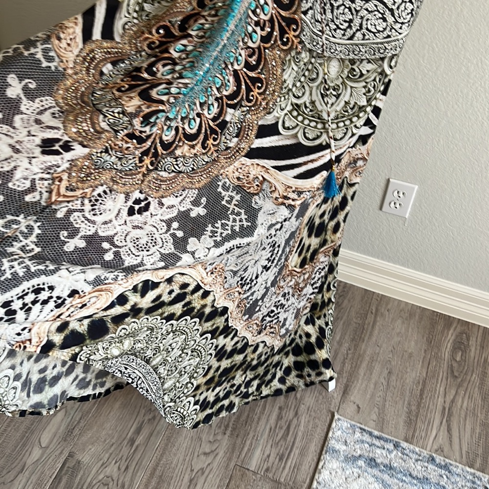 Boho chic summer dress. - Picture 5 of 5